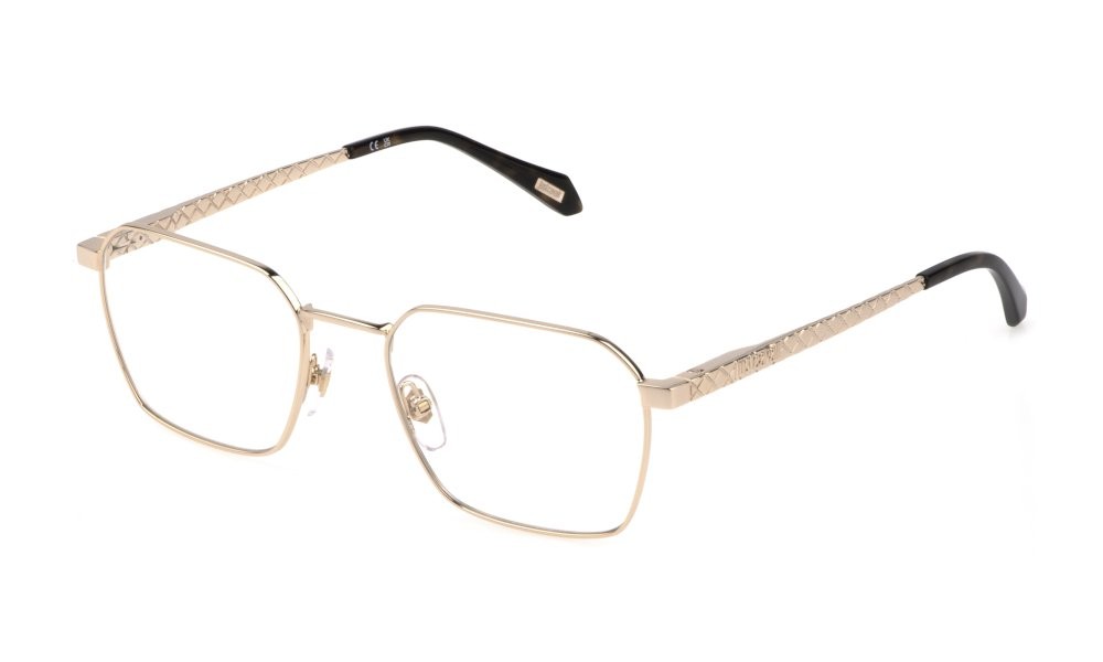 Brillen Just Cavalli VJC018 (0300) farbe oro rosè lucido totale 