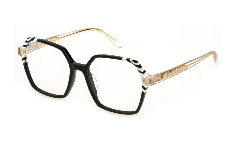 Eyeglasses Just Cavalli VJC047 (0700) color nero lucido 