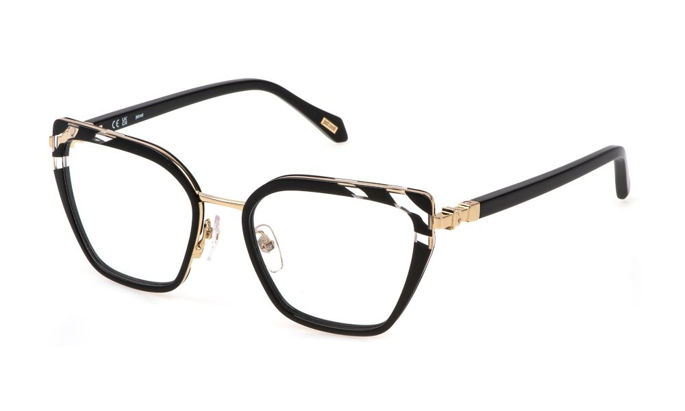 Eyeglasses Just Cavalli VJC071 (0Z50) color nero+ cristallo 