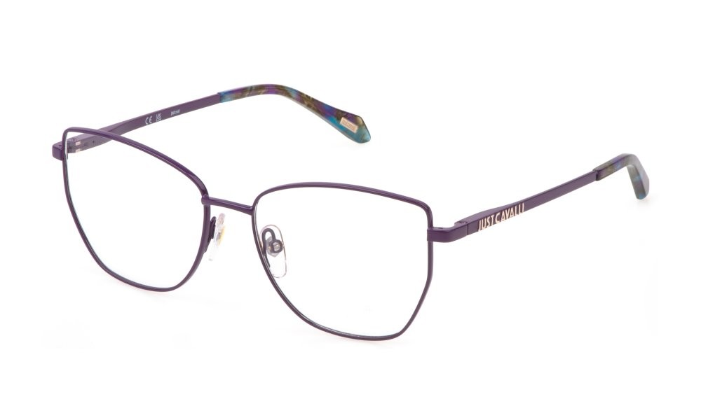 Eyeglasses Just Cavalli VJC074 (08MP) color viola pieno lucido 