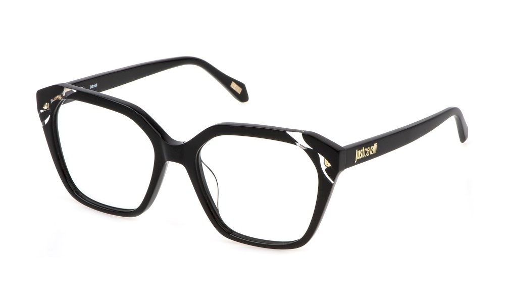 Eyeglasses Just Cavalli VJC078 (09P2) color nero+rosa lucido 