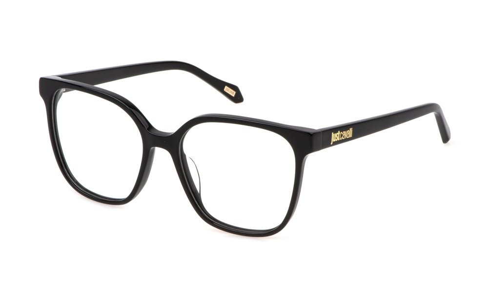 Eyeglasses Just Cavalli VJC082 (0700) color nero lucido 