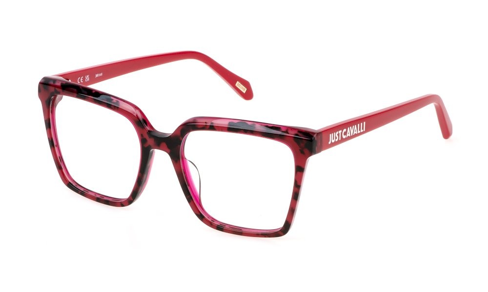 Eyeglasses Just Cavalli VJC083V (0ACF) color multilayer fuxia lucido 