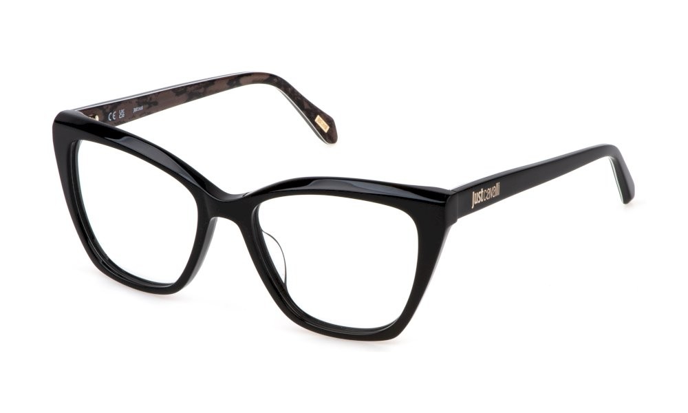 Eyeglasses Just Cavalli VJC084 (700Y) color nero lucido 