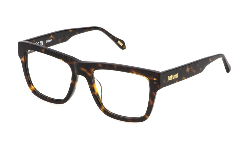 Eyeglasses Just Cavalli VJC114 (0722) color avana scura lucida 