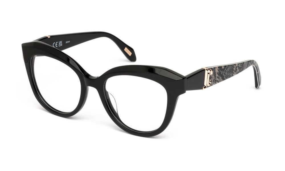 Eyeglasses Just Cavalli VJC118 (700Y) color nero lucido 