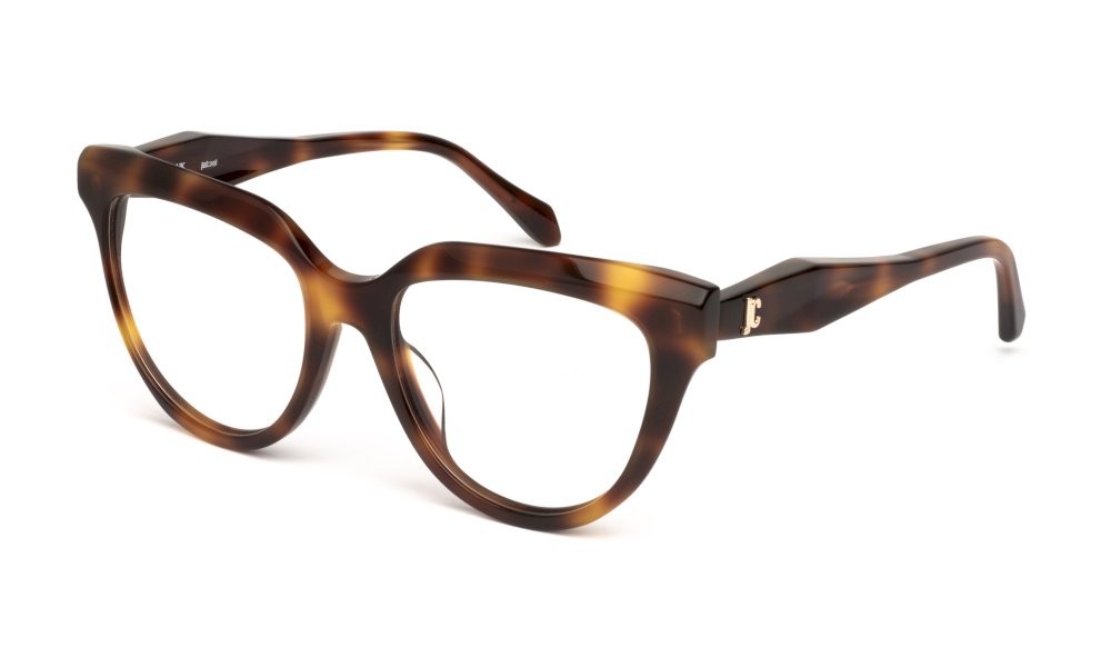 Eyeglasses Just Cavalli VJC122 (0752) color avana scura lucida 