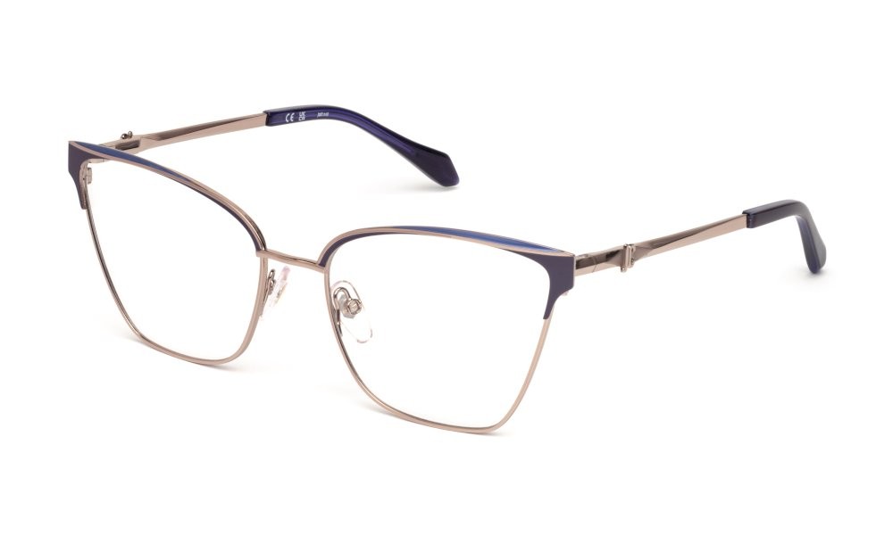 Eyeglasses Just Cavalli VJC124 (0E59) color oro rosso lucido c/parti colorate 