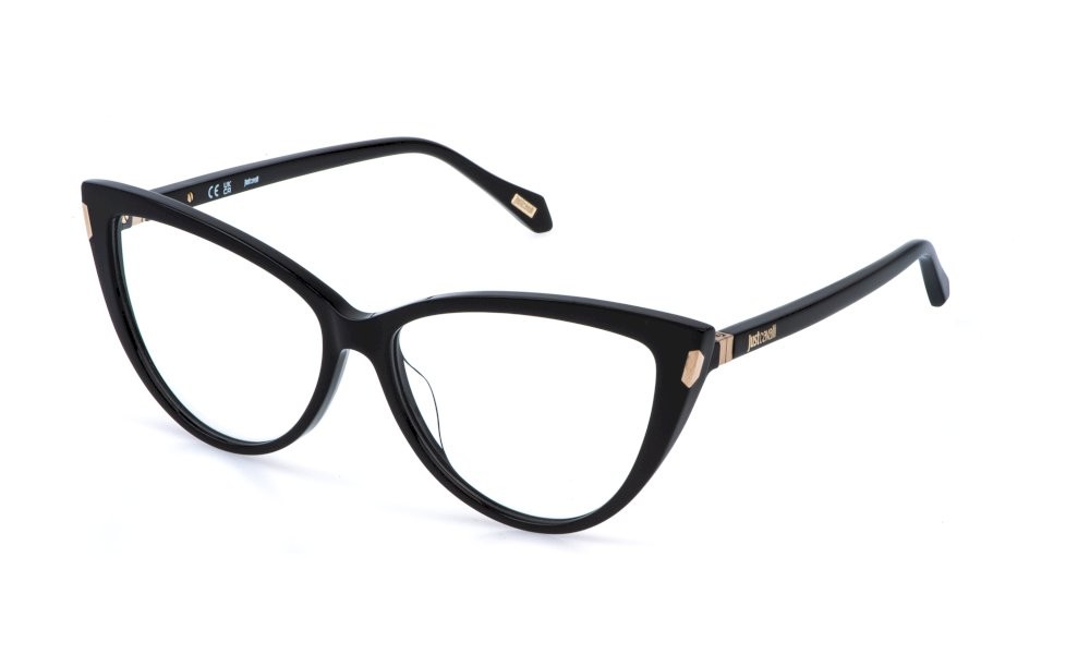 Eyeglasses Just Cavalli VJC126 (0700) color nero lucido 