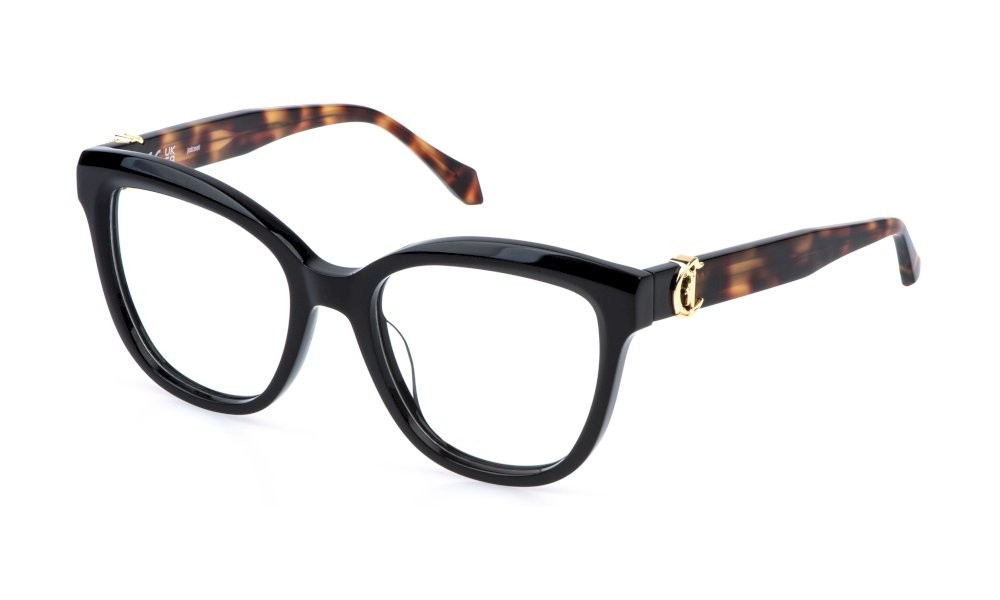 Eyeglasses Just Cavalli VJC128V (700Y) color nero lucido 