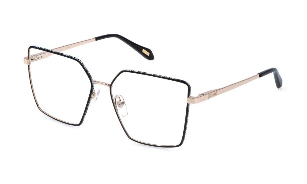 Eyeglasses Just Cavalli VJC132 (033M) color oro rose' lucido c/parti col. 
