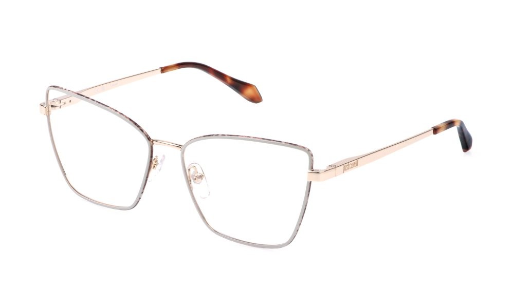 Eyeglasses Just Cavalli VJC133 (8MZY) color oro ramato lucido c/parti colorate 