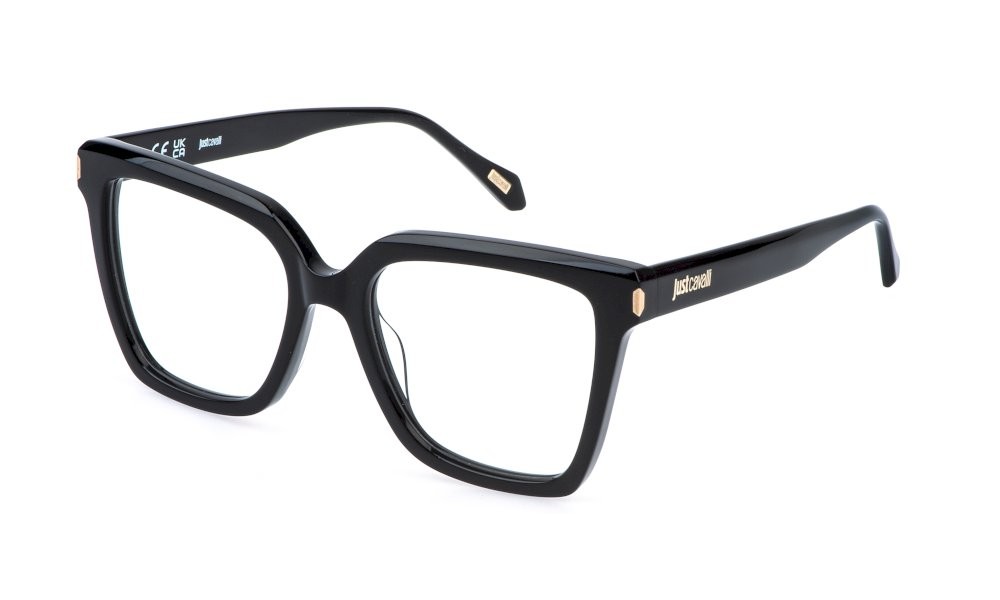 Eyeglasses Just Cavalli VJC139 (0700) color nero lucido 