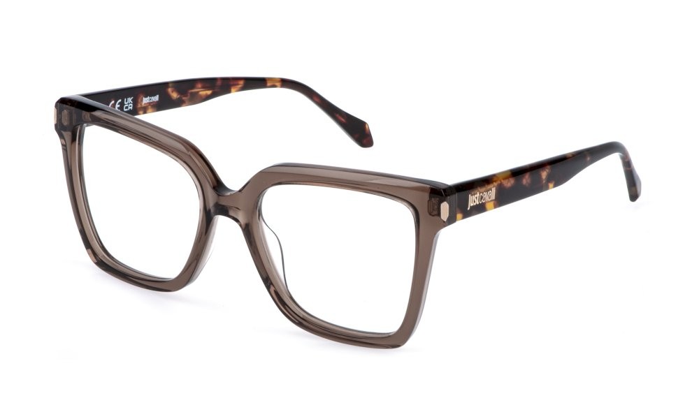 Occhiali da vista Just Cavalli VJC139 (0805) colore marron chiaro trasparente lucido 