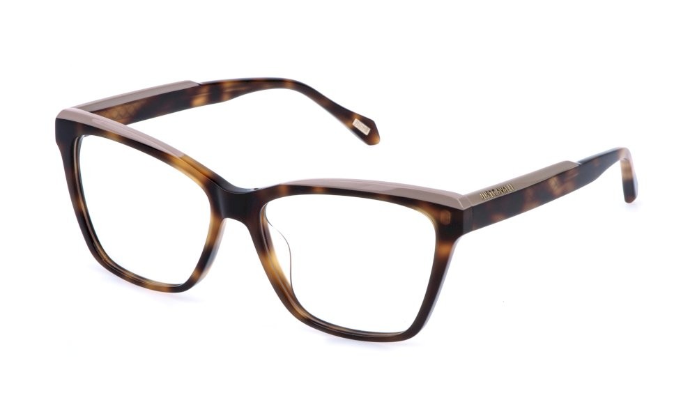 Eyeglasses Just Cavalli VJC161 (09AJ) color avana marrone 