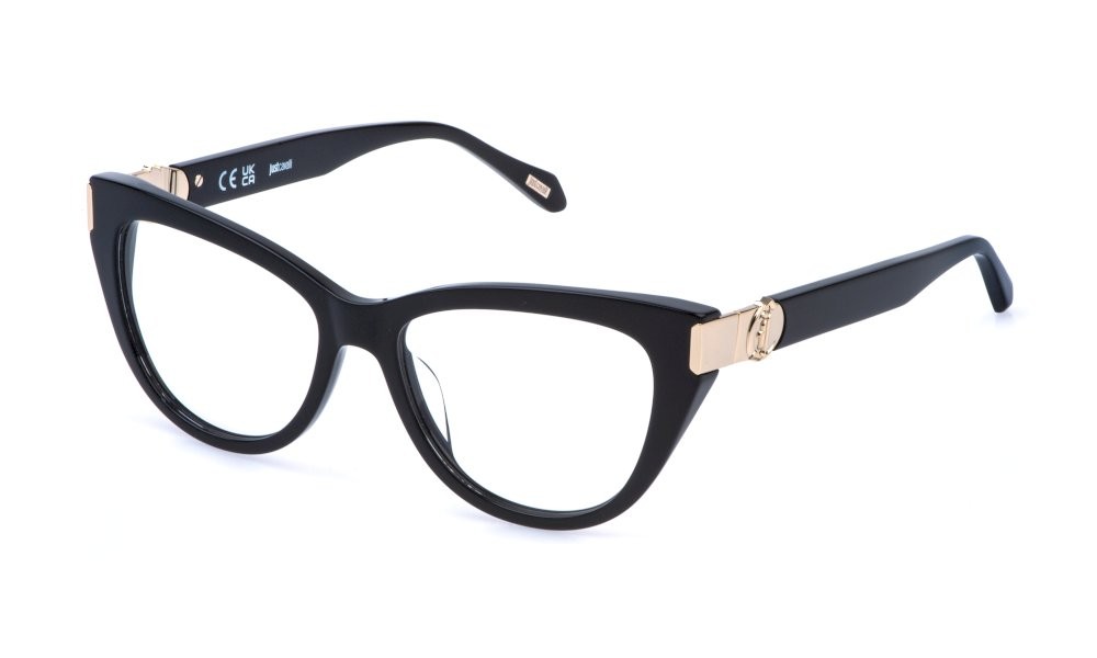 Eyeglasses Just Cavalli VJC164 (0700) color nero lucido 
