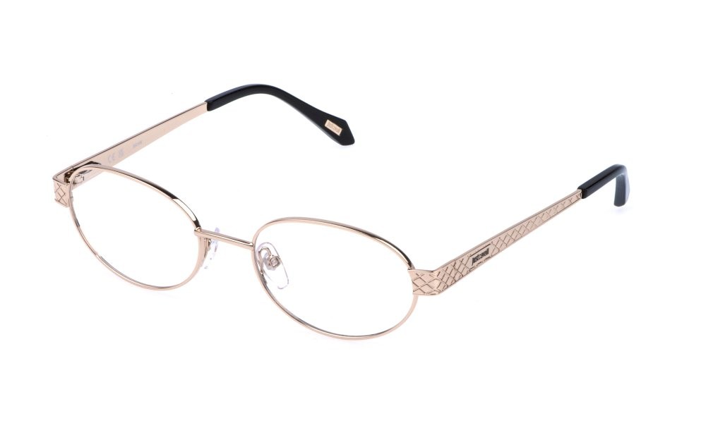 Eyeglasses Just Cavalli VJC168 (0300) color oro rose' lucido 
