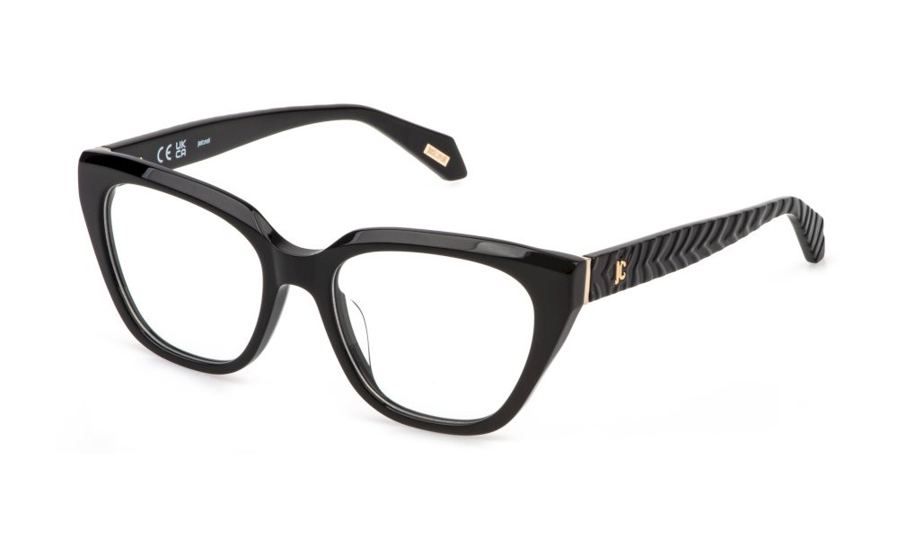 Eyeglasses Just Cavalli VJC183 (0700) color nero lucido 