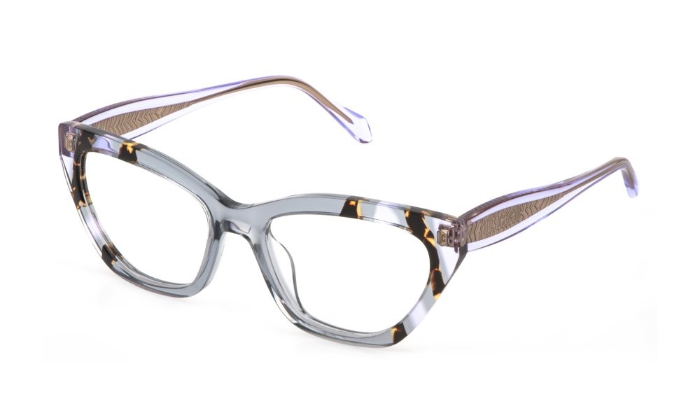 Eyeglasses Just Cavalli VJC184V (03GU) color grigio 