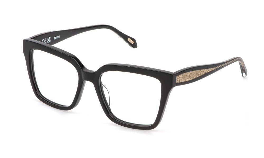 Eyeglasses Just Cavalli VJC185 (0700) color nero lucido 
