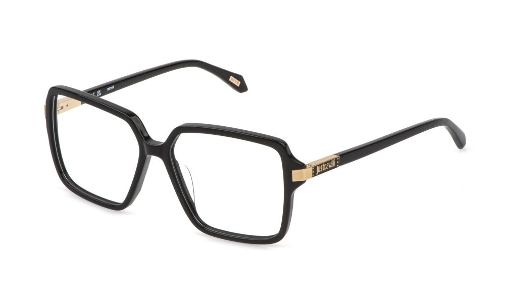 Eyeglasses Just Cavalli VJC189 (0700) color nero lucido 