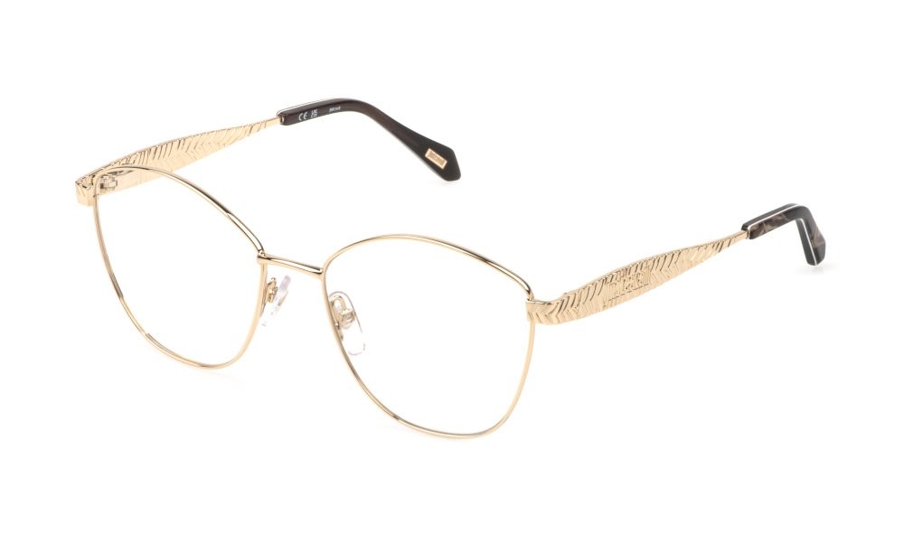 Eyeglasses Just Cavalli VJC191 (0300) color oro rose' lucido 