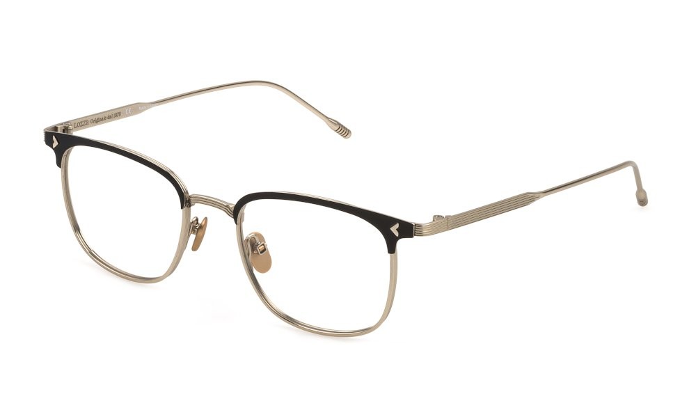 Brillen Lozza Olbia 3 VL2382 (08UZ) farbe oro grigio semiopaco c/parti colorate 