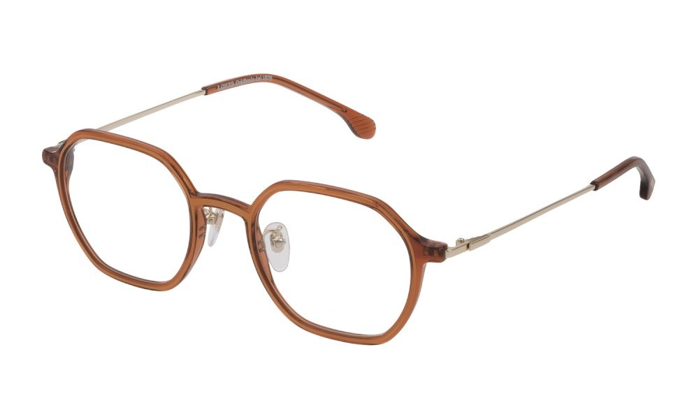 Occhiali da vista Lozza Zilo ultralight 17 VL4229 (01F3) colore mattone trasparente 