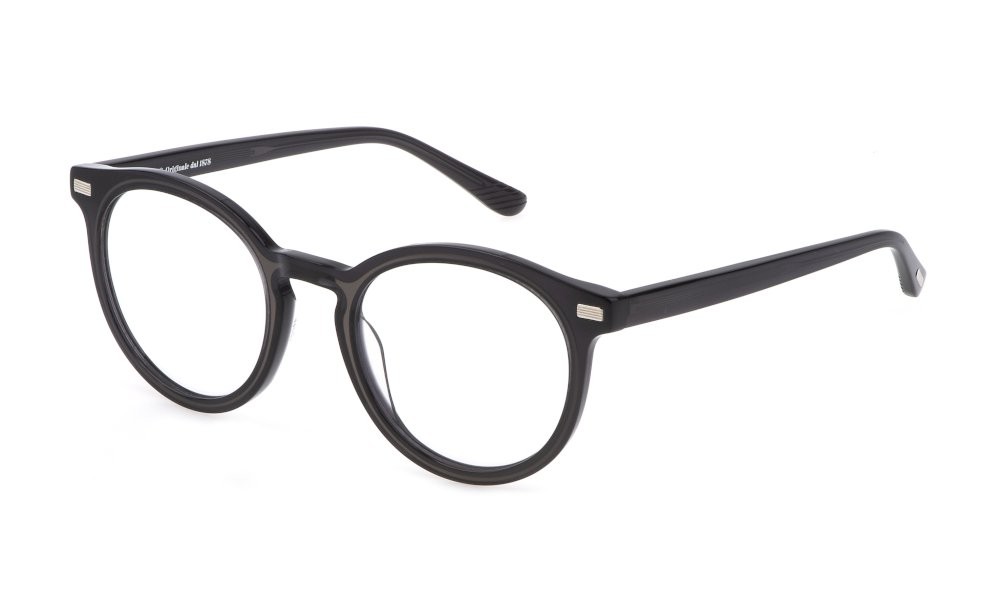 Brillen Lozza Zilo bold 1 VL4287 (0705) farbe grigio scuro trasparente lucido 