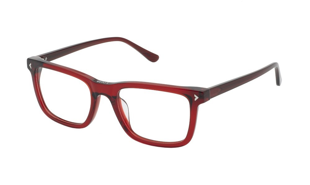 Brillen Lozza Taormina 2 VL4294V (0V64) farbe rosso bordeaux trasparente lucido 