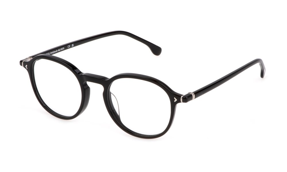 Occhiali da vista Lozza Roma 5 VL4324 (0700) colore nero lucido 