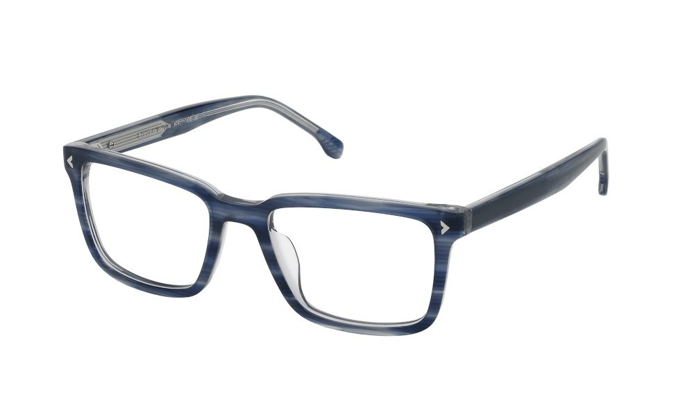 Brillen Lozza Ischia 3 VL4349 (0Q66) farbe fantasia blu 