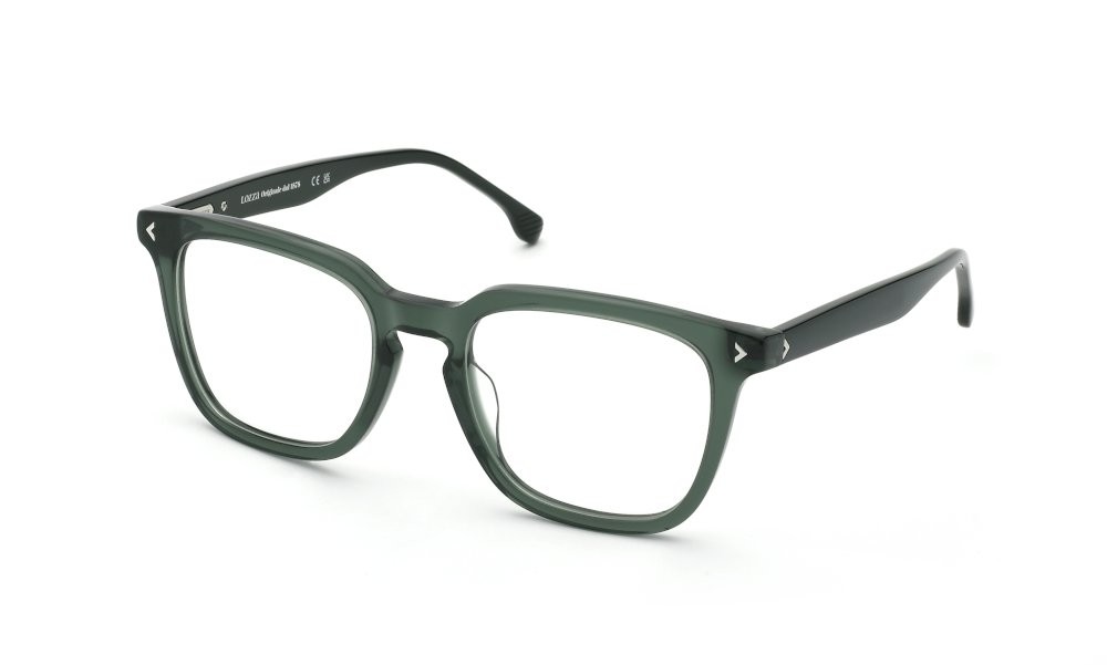 Occhiali da vista Lozza Arezzo 1 VL4370 (03GE) colore verde trasparente 