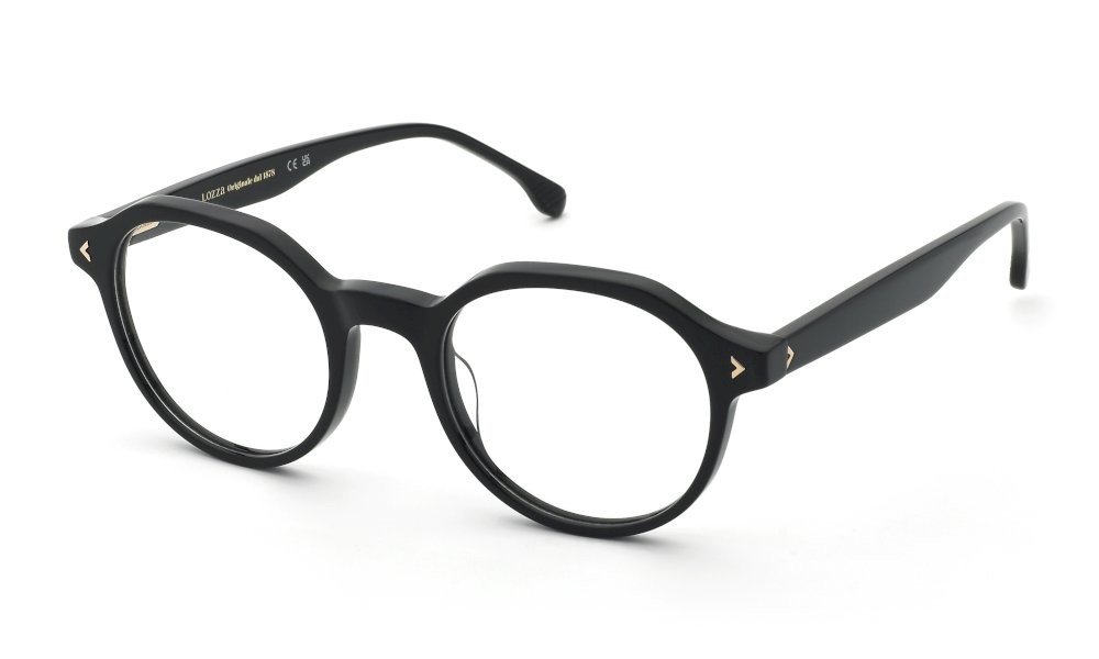 Occhiali da vista Lozza VL4385 (0700) colore nero lucido 