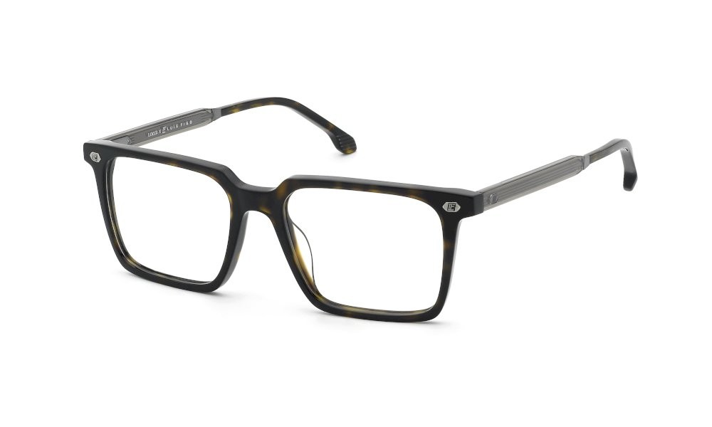 Brillen Lozza Luis Figo VL4402 (722Y) farbe avana scura lucida 