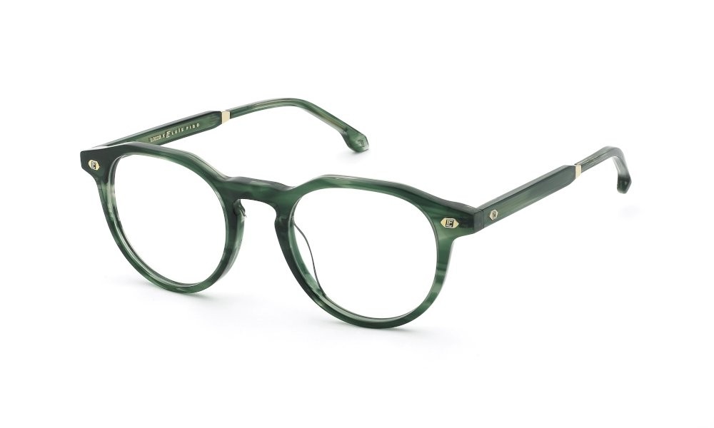 Brillen Lozza Luis Figo VL4403 (09N6) farbe verde striato lucido 
