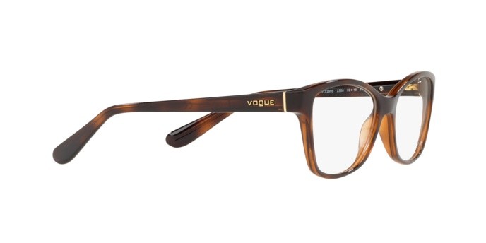 Occhiali da vista Vogue VO 2998 (2386) colore top havana/light brown forma cat eye lenti demo lens