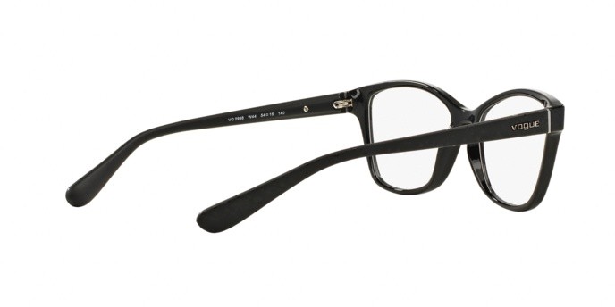 Occhiali da vista Vogue VO 2998 (W44) colore black forma cat eye lenti demo lens