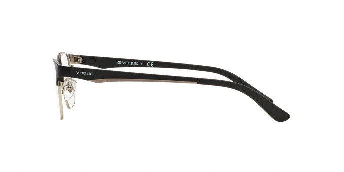 Occhiali da vista Vogue VO 3940 (352S) colore matte black forma quadrato lenti demo lens