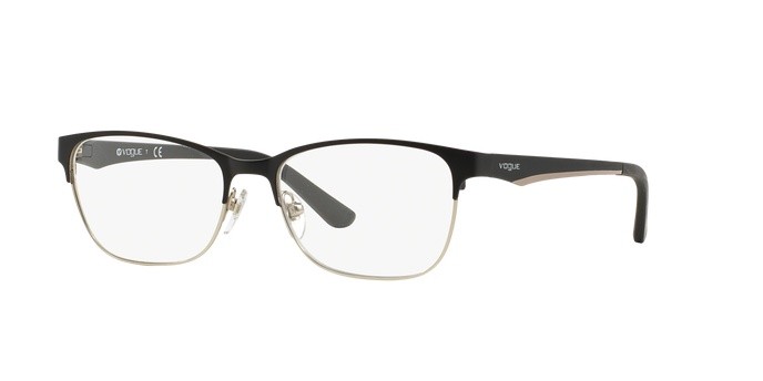 Occhiali da vista Vogue VO 3940 (352S) colore matte black forma quadrato lenti demo lens