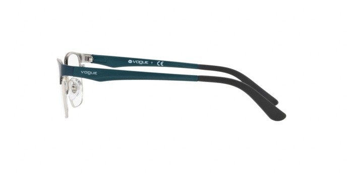 Occhiali da vista Vogue VO 3940 (5068) colore dark green/silver forma quadrato lenti demo lens