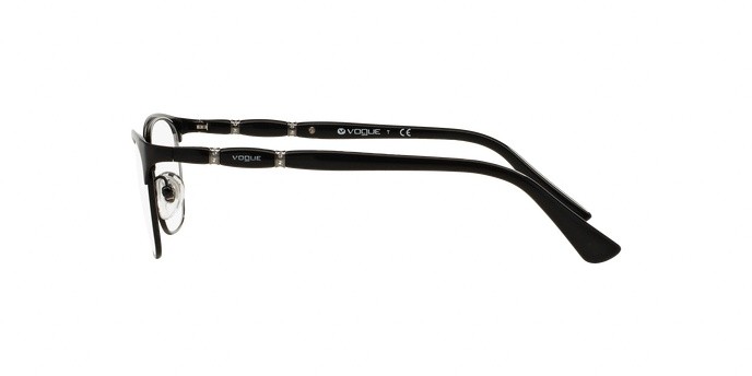 Occhiali da vista Vogue VO 3987B (352) colore black forma cat eye lenti demo lens