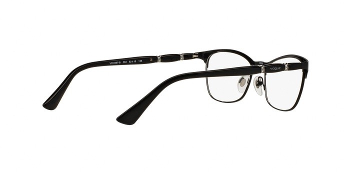 Occhiali da vista Vogue VO 3987B (352) colore black forma cat eye lenti demo lens