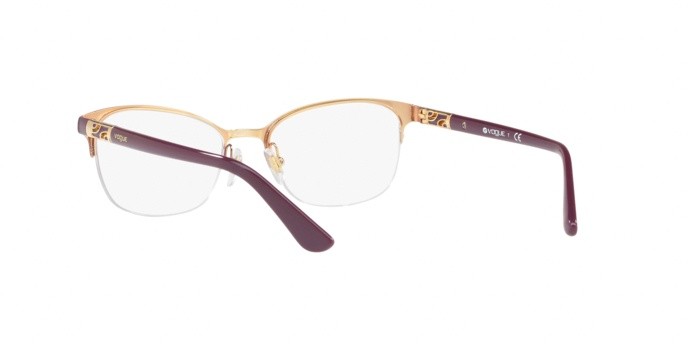 Occhiali da vista Vogue VO 4067 (5060) colore violet forma quadrato lenti demo lens