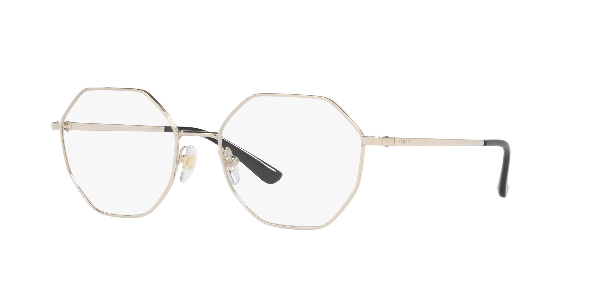 Brillen Vogue VO 4094 (848) farbe oro pallido form unregelmäßig gläser lente demo