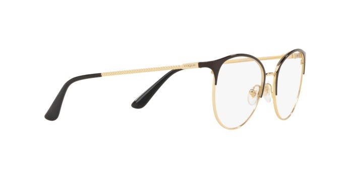 Occhiali da vista Vogue VO 4108 (280) colore black/gold forma pantos lenti demo lens