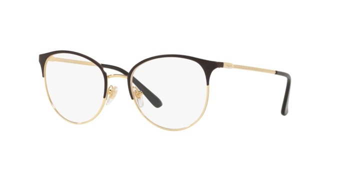 Occhiali da vista Vogue VO 4108 (280) colore black/gold forma pantos lenti demo lens