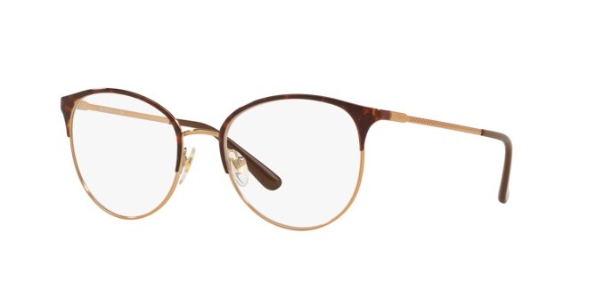 Brillen Vogue VO 4108 (5078) farbe havana/rose gold form pantos gläser demo lens