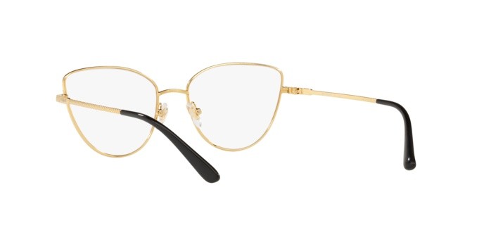 Brillen Vogue VO 4109 (280) farbe gold/black form cat-eye gläser demo lens