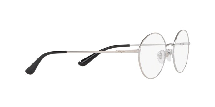 Brillen Vogue VO 4127 (323) farbe silver form oval gläser demo lens